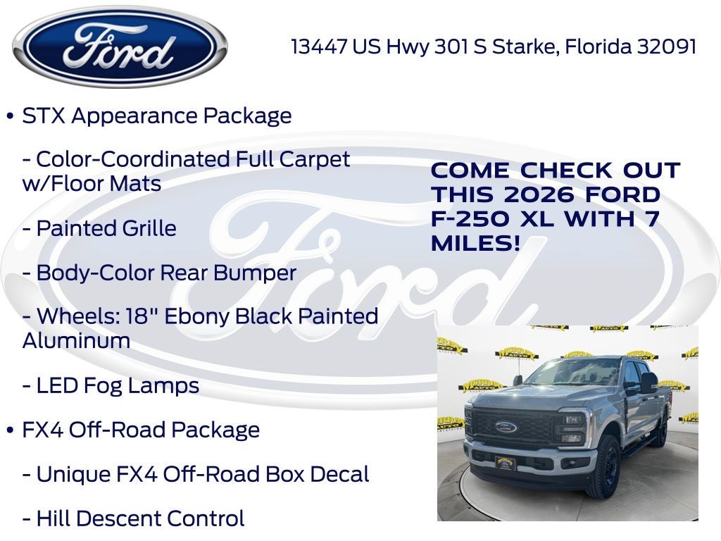 2026 Ford F-250SD XL 600A