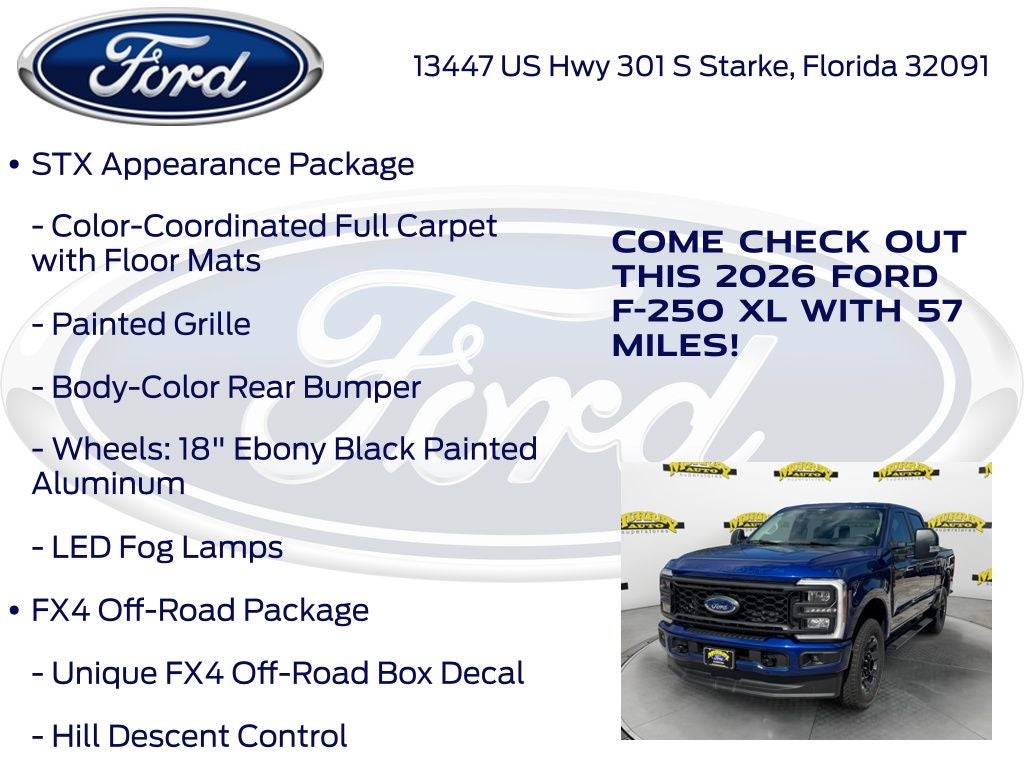 2026 Ford F-250SD XL 600A