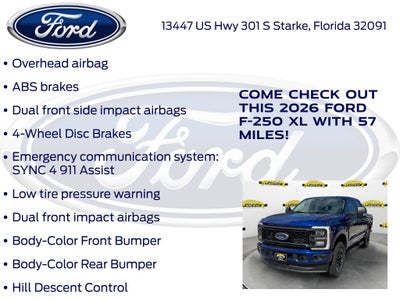 2026 Ford F-250SD XL 600A