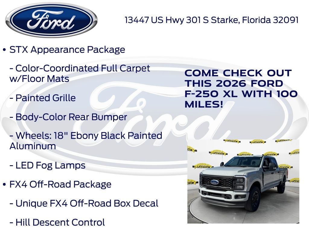 2026 Ford F-250SD XL 600A