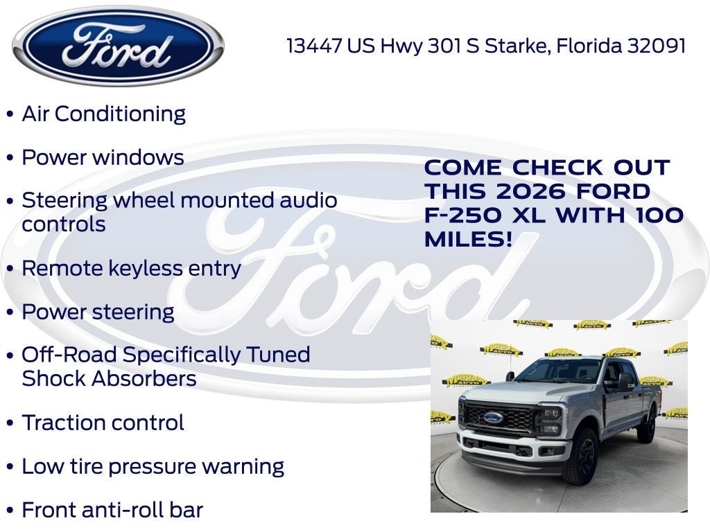 2026 Ford F-250SD XL 600A