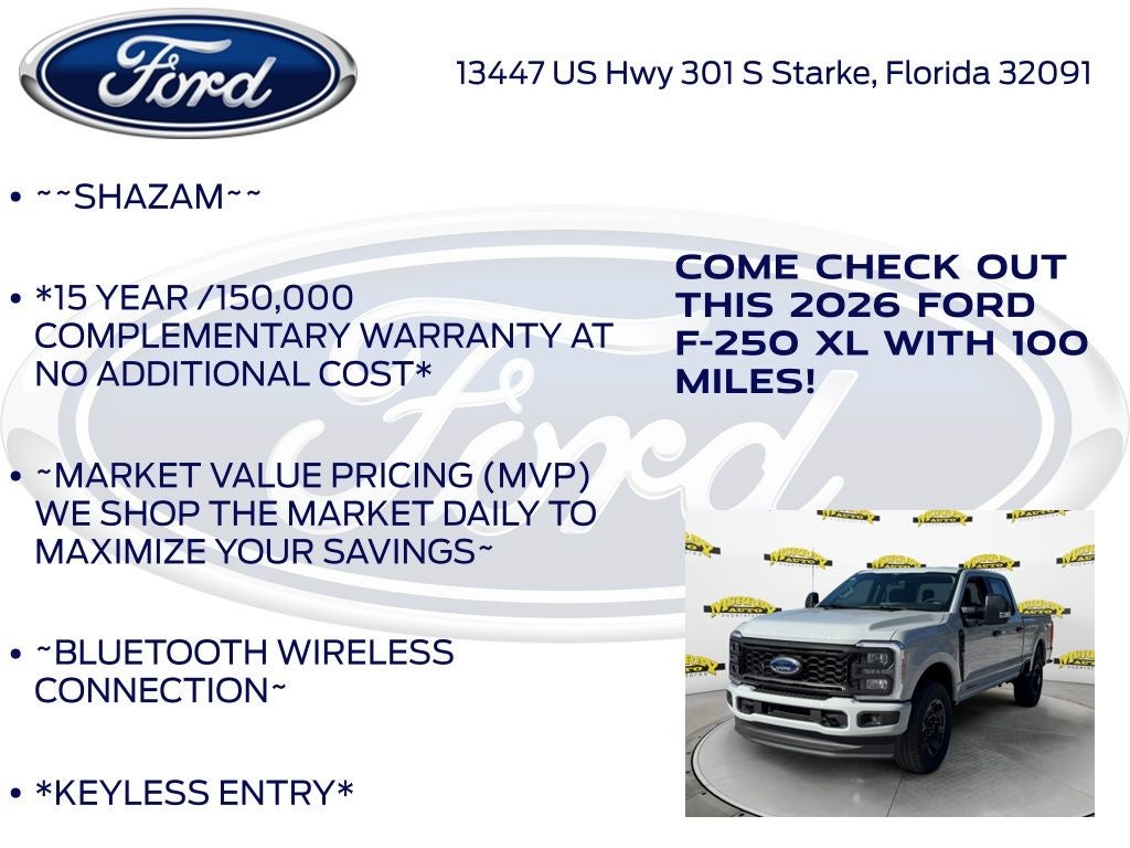 2026 Ford F-250SD XL 600A