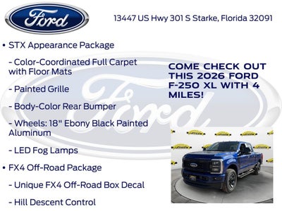 2026 Ford F-250SD XL 600A