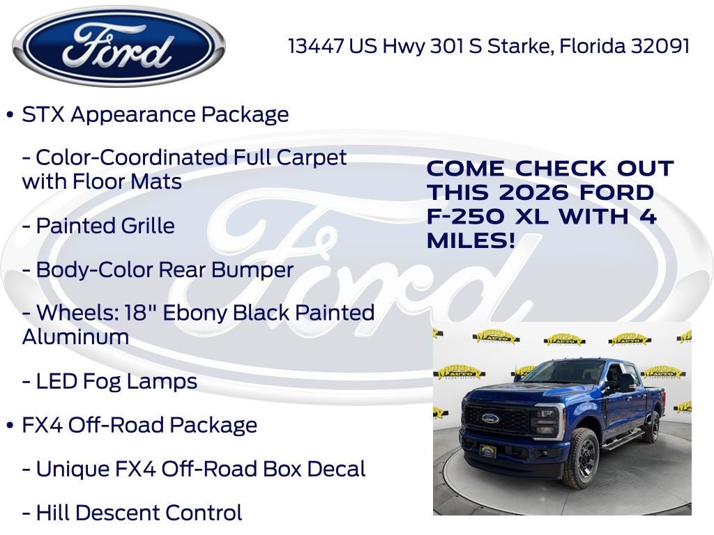 2026 Ford F-250SD XL 600A