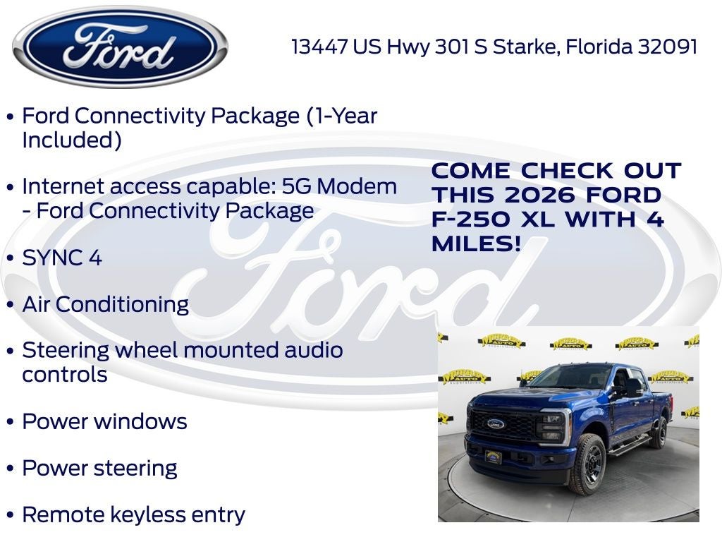 2026 Ford F-250SD XL 600A