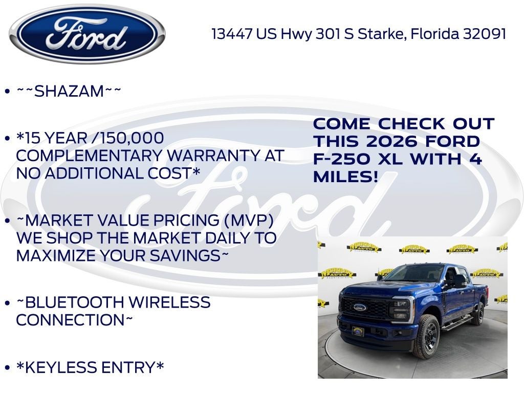 2026 Ford F-250SD XL 600A