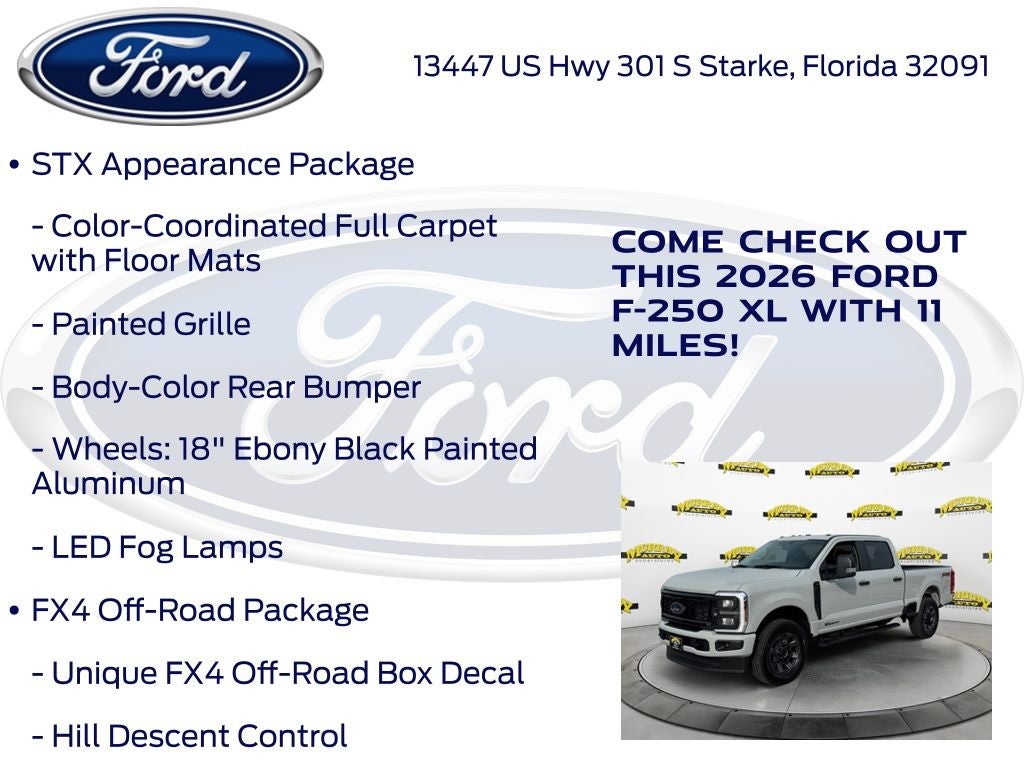 2026 Ford F-250SD XL 600A