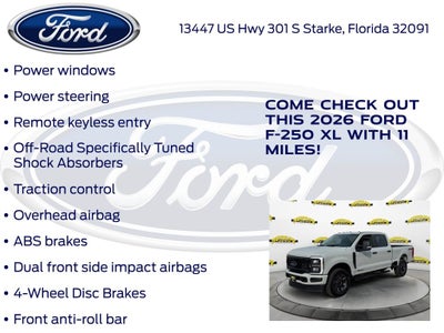 2026 Ford F-250SD XL 600A