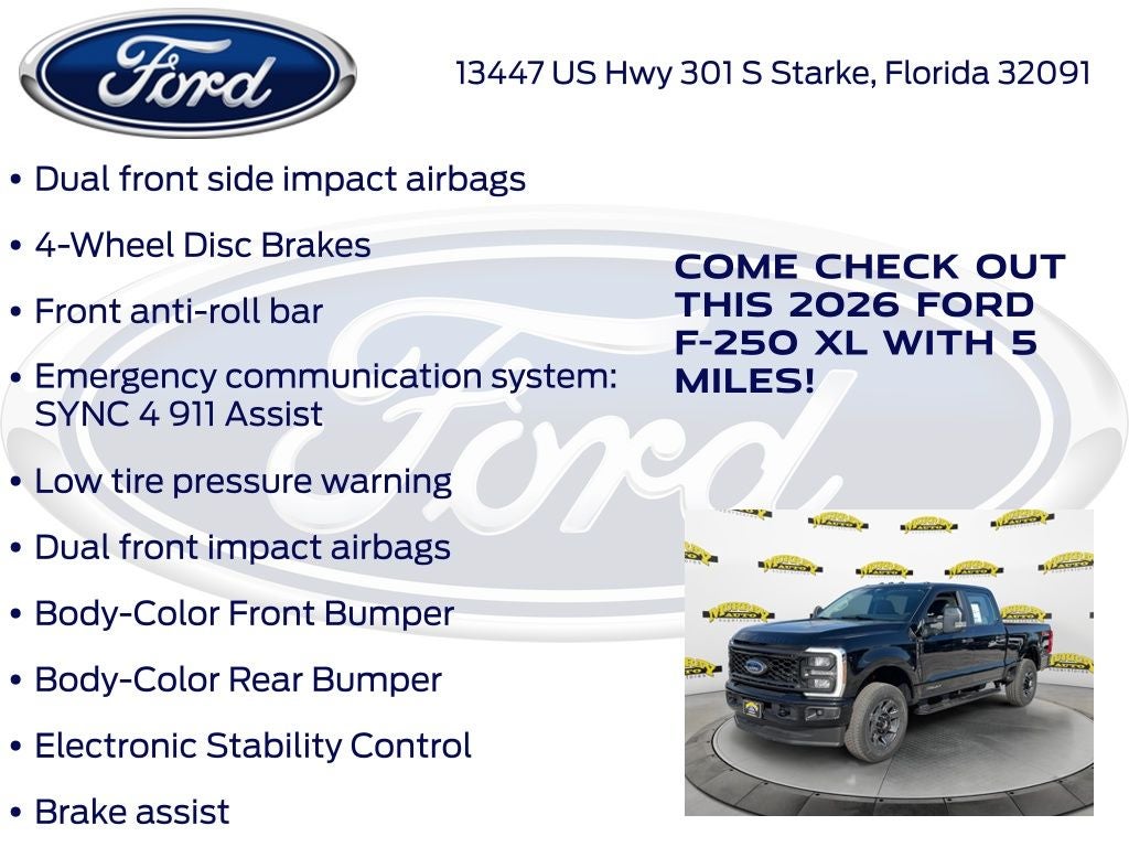 2026 Ford F-250SD XL 600A
