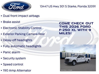 2026 Ford F-250SD XL 600A