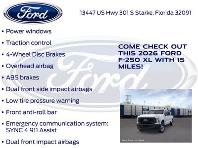 2026 Ford F-250SD XL 600A