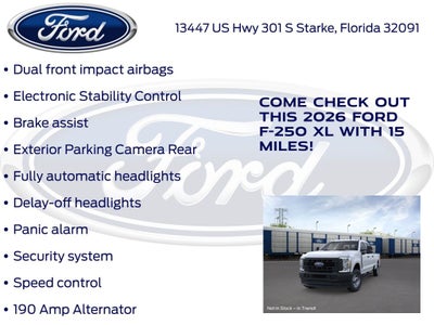 2026 Ford F-250SD XL 600A