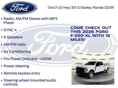 2026 Ford F-250SD XL 600A