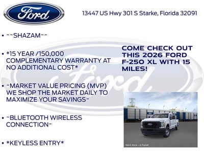 2026 Ford F-250SD XL 600A