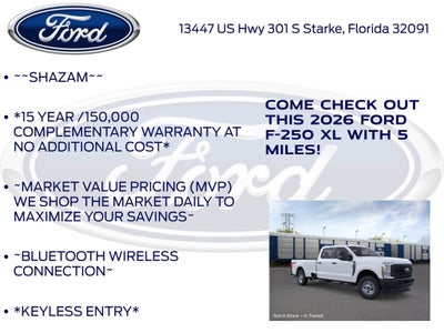 2026 Ford F-250SD XL 600A