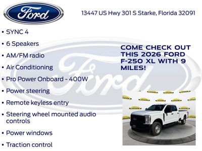 2026 Ford F-250SD XL 600A