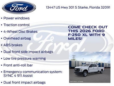 2026 Ford F-250SD XL 600A