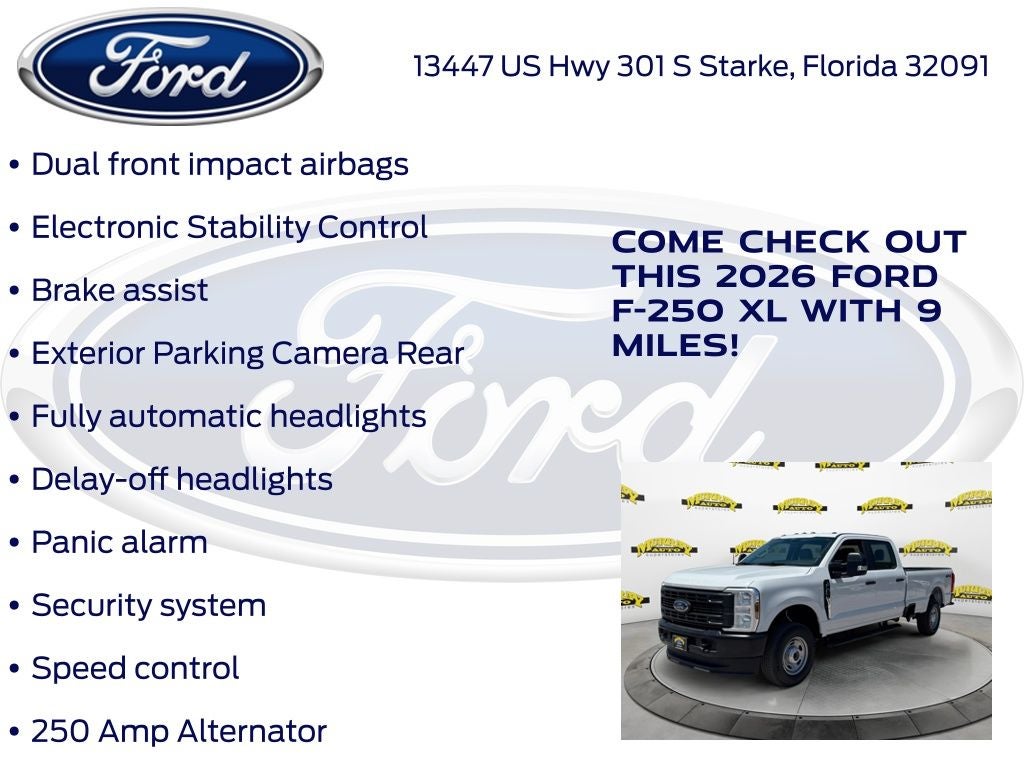 2026 Ford F-250SD XL 600A