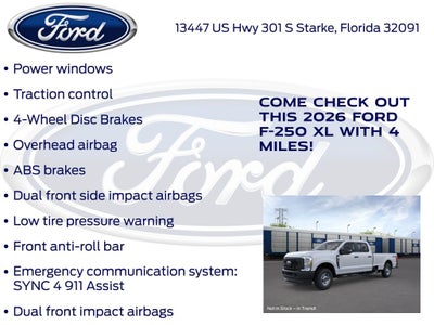 2026 Ford F-250SD XL 600A