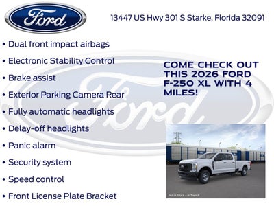 2026 Ford F-250SD XL 600A