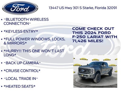 2024 Ford F-250SD Lariat