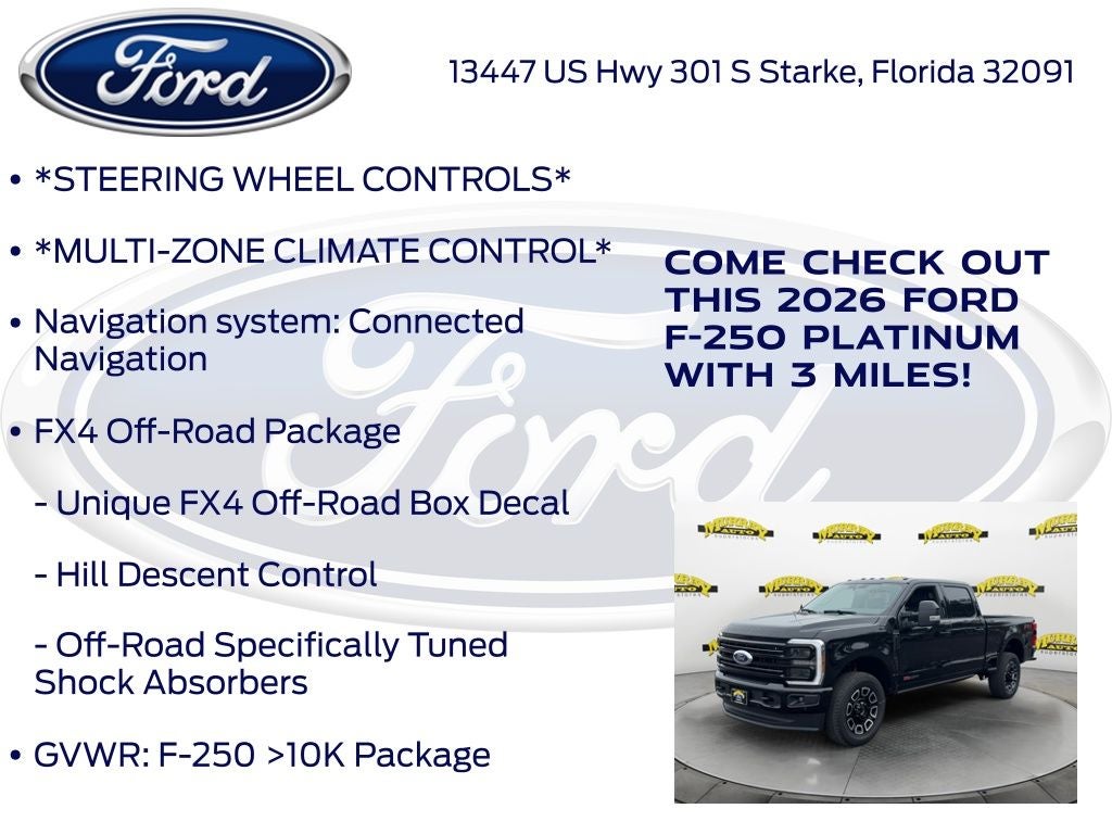 2026 Ford F-250SD Platinum 703A