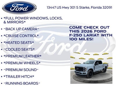 2026 Ford F-250SD Lariat 608A