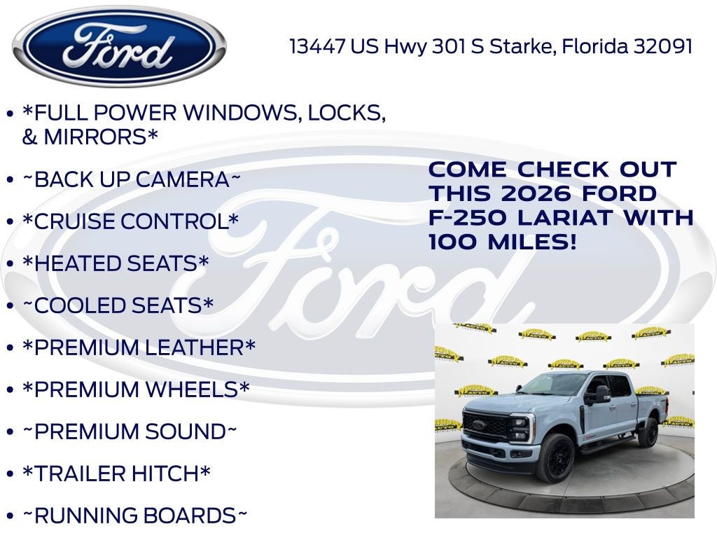 2026 Ford F-250SD Lariat 608A
