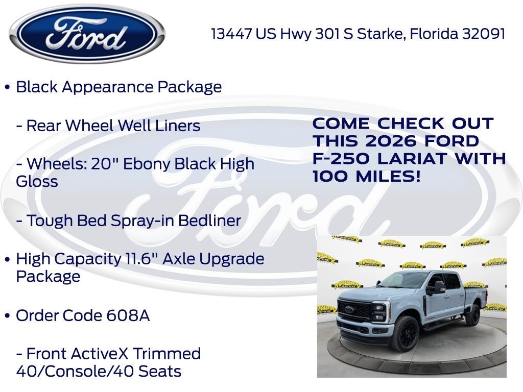 2026 Ford F-250SD Lariat 608A