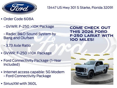 2026 Ford F-250SD Lariat 608A