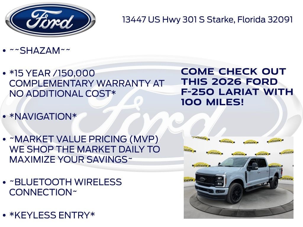 2026 Ford F-250SD Lariat 608A