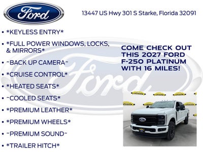 2027 Ford F-250SD Platinum 703A
