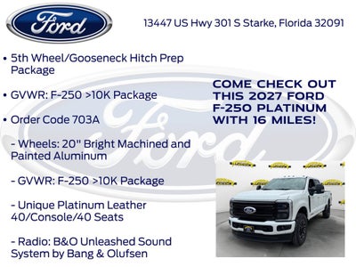 2027 Ford F-250SD Platinum 703A