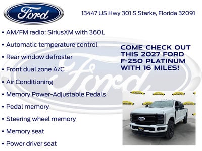 2027 Ford F-250SD Platinum 703A