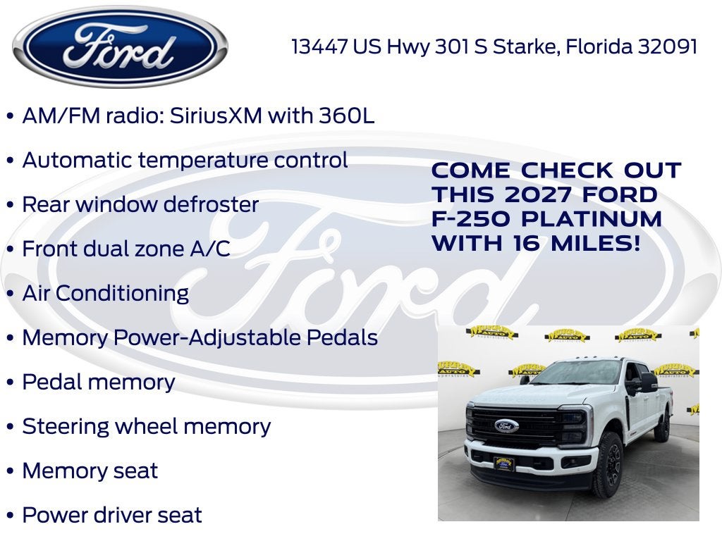 2027 Ford F-250SD Platinum 703A