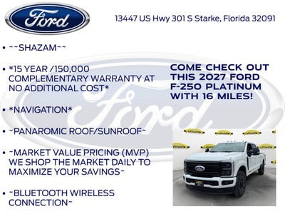 2027 Ford F-250SD Platinum 703A