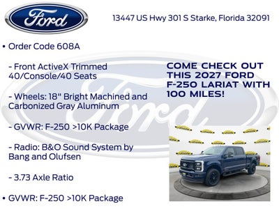 2027 Ford F-250SD Lariat 608A