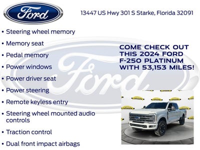 2024 Ford F-250SD Platinum
