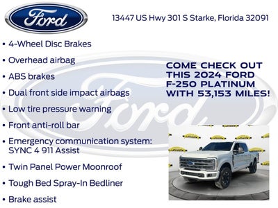 2024 Ford F-250SD Platinum