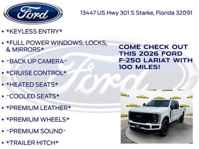 2026 Ford F-250SD Lariat 608A