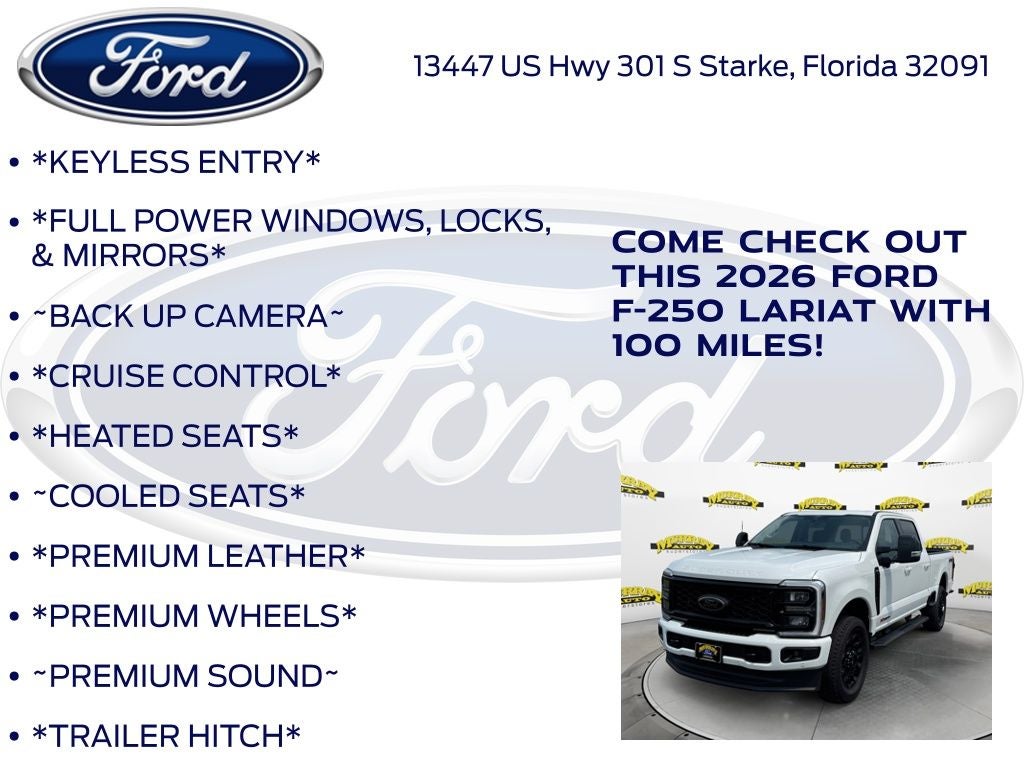 2026 Ford F-250SD Lariat 608A