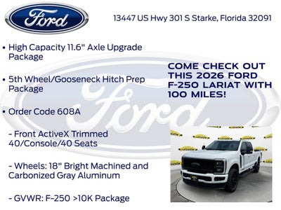 2026 Ford F-250SD Lariat 608A