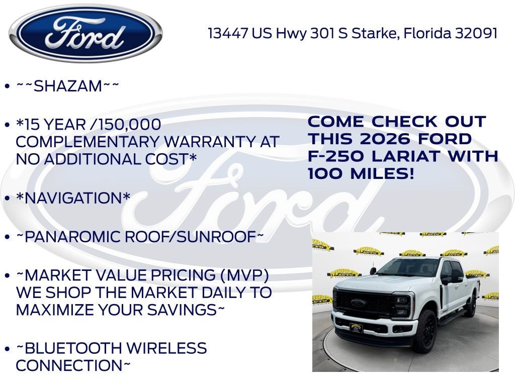 2026 Ford F-250SD Lariat 608A