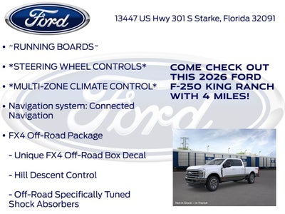2026 Ford F-250SD King Ranch 700A