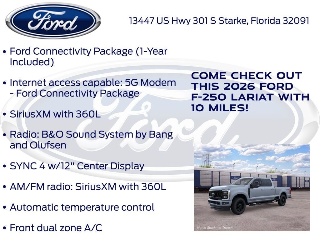 2026 Ford F-250SD Lariat 608A