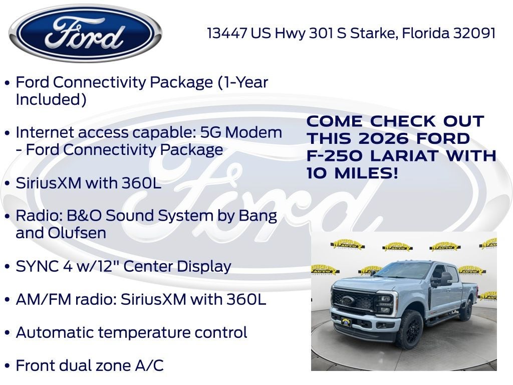 2026 Ford F-250SD Lariat 608A