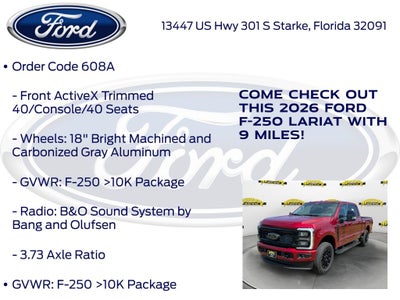 2026 Ford F-250SD Lariat 608A
