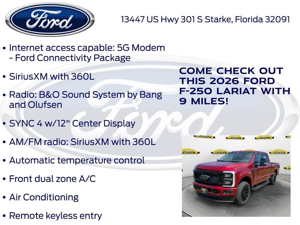 2026 Ford F-250SD Lariat 608A