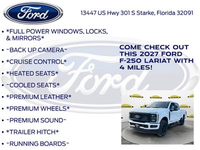 2027 Ford F-250SD Lariat 608A