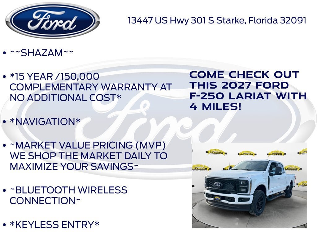 2027 Ford F-250SD Lariat 608A